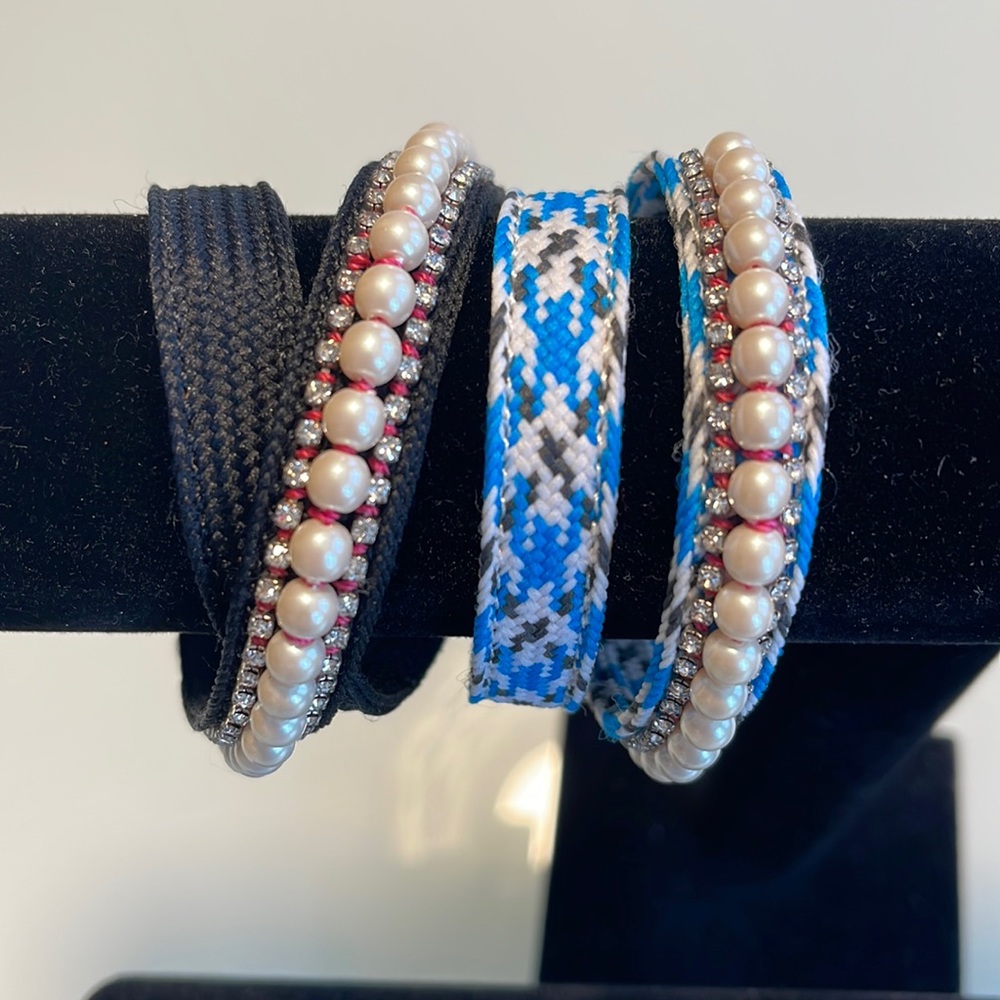 Juicy Couture Wrap Around 2 Bracelets Set
